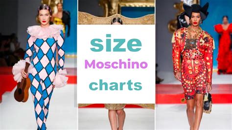 moschino size guide